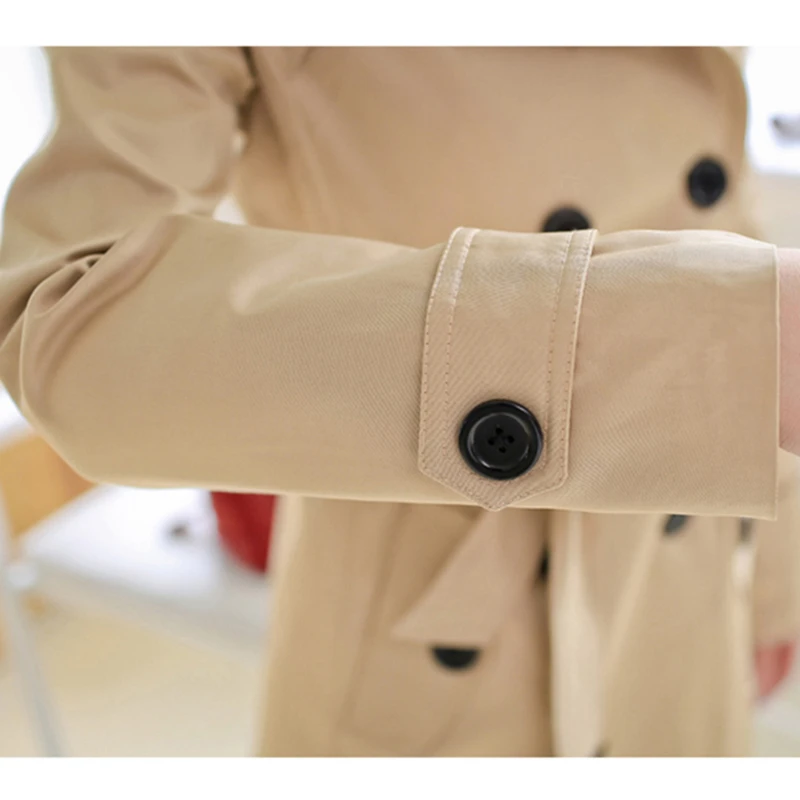 Женская Длинная ветровка двубортный Тренч большого размера 7XL 2020|Женские плащи и