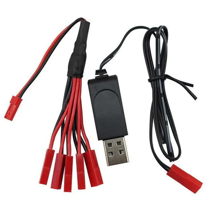 5in1 JST порт Li-Po 3 7 V 750mAh наборы батарей для DFD F181 F187 F163 H12C WLtoys V686 Quadcopter RTF | Игрушки и