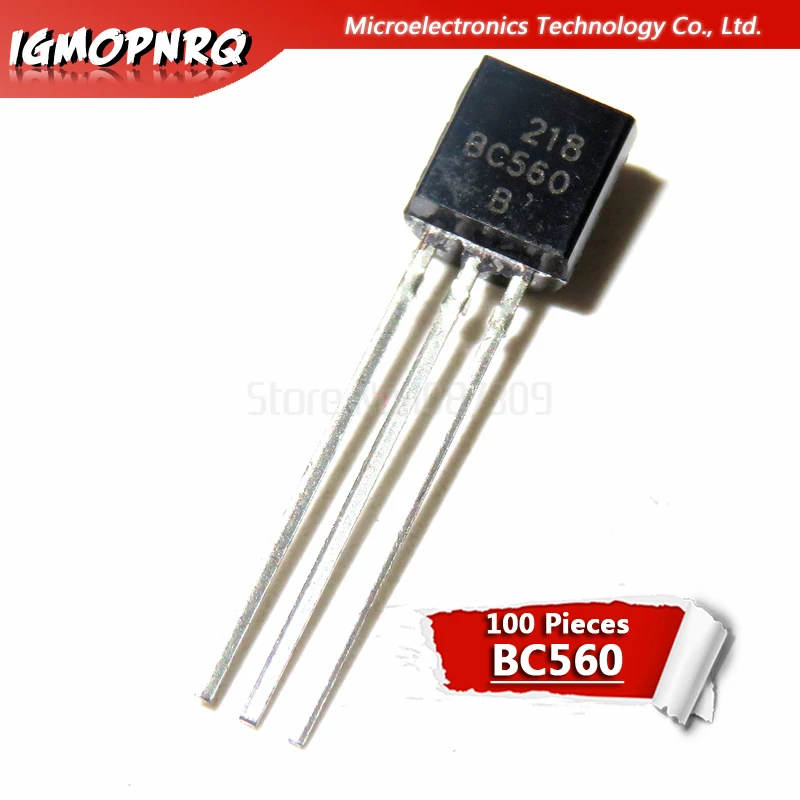 ТРАНЗИСТОР BC550B BC560B BC550C BC560C BC516 BC517 BC550 BC560 TO 92 TO92 100 шт.|Интегральные схемы| |