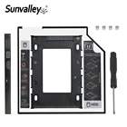 Универсальный жесткий диск Sunvalley 2,5 дюйма, 2 дюйма, 9,5 мм, SSD HDD SATA, жесткий диск, адаптер Caddy для Cd, Dvd, Rom
