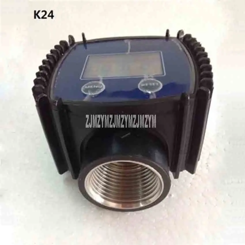 

Цифровой электронный измеритель K24, расходомер водяной турбины, 1 дюйм, расходомер с внутренней резьбой, 2,3-3,3 В, 10-л/мин, 10 бар макс.