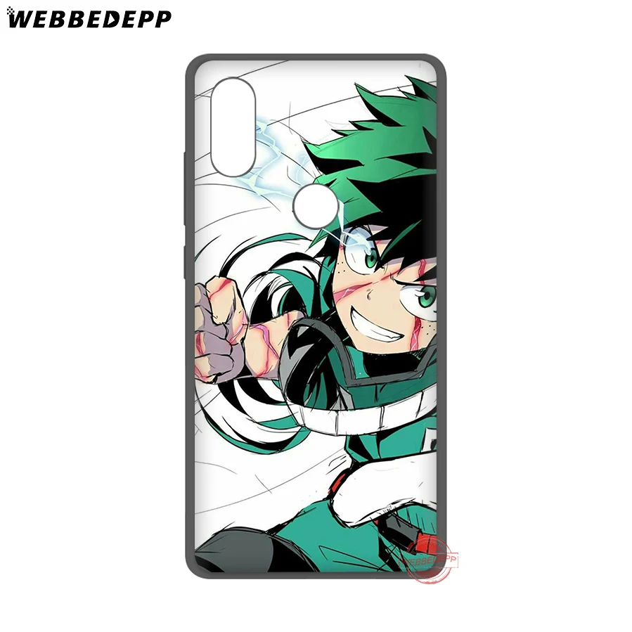 WEBBEDEPP Boku No Hero Academia Soft Silicone Case for Xiaomi Mi 6 8 9 SE MAX 3 A1 A2 Lite F1 Cover | Мобильные телефоны и