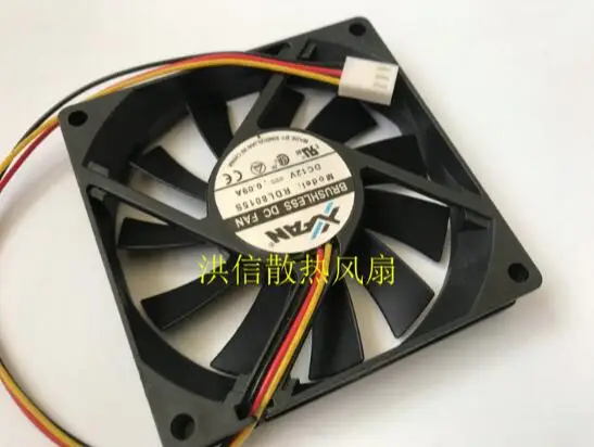 Wholesale: original XFAN 8015 RDL8015S DC12V 0.09A 3 line super silent cooling fan | Компьютеры и офис