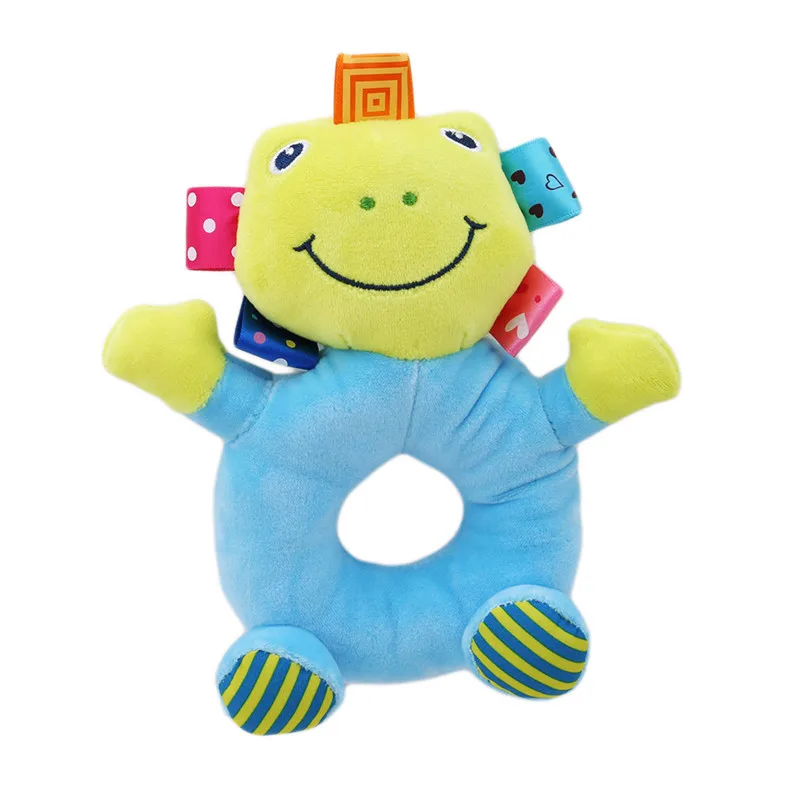 Sozzy/милая мягкая детская плюшевая погремушка для малышей мягкие животные