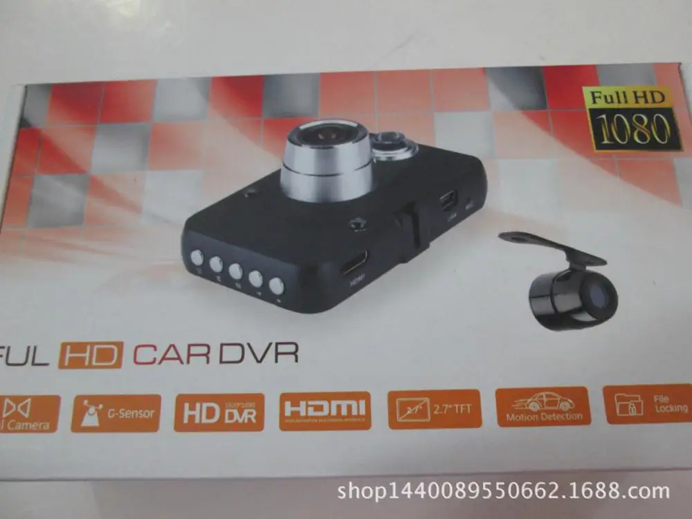 Завод прямые новый двойной объектив DV8000 вождения рекордер ультра широкоугольный