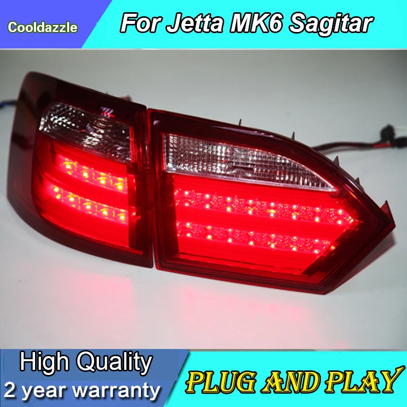 2011 2012 2013 2014 года для Volkswagen Jetta MK6 Sagitar светодиодный задсветильник задний