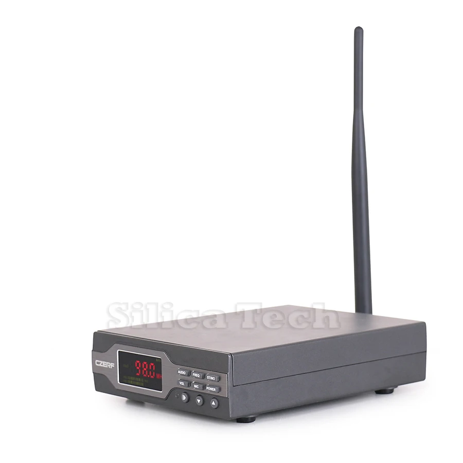 0 1 W/ Вт CZE-01B FM передатчик стерео pll радиопередача резиновые Ant PS Стандартный