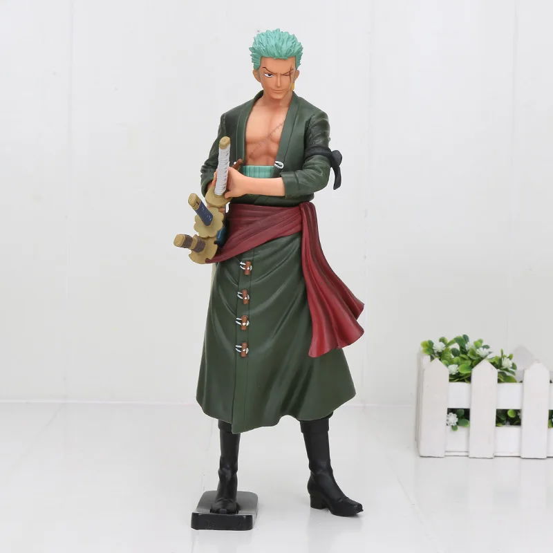 Аниме one piece Figure Roronoa Зоро фигурка битва Версия ренгоку онигири Зоро ПВХ модель куклы 13-26 см игрушки