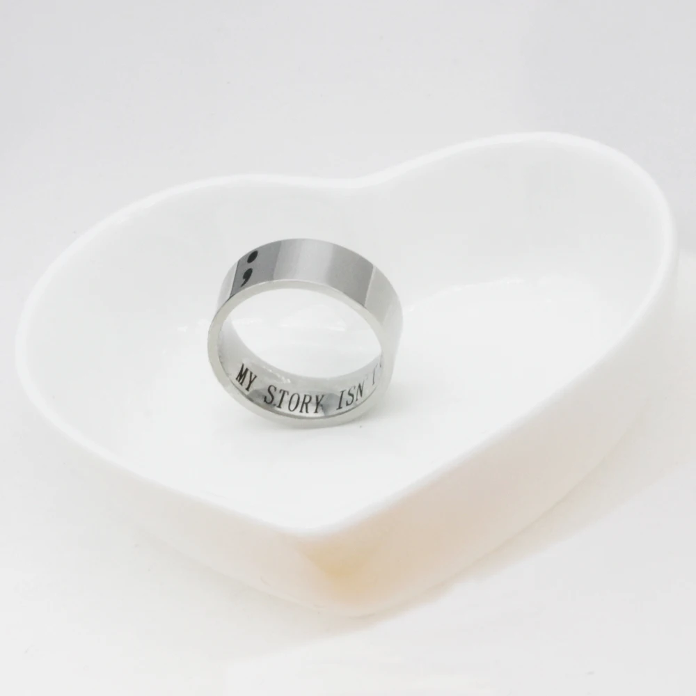 Новые ювелирные изделия унисекс из нержавеющей стали семиколон моя история все