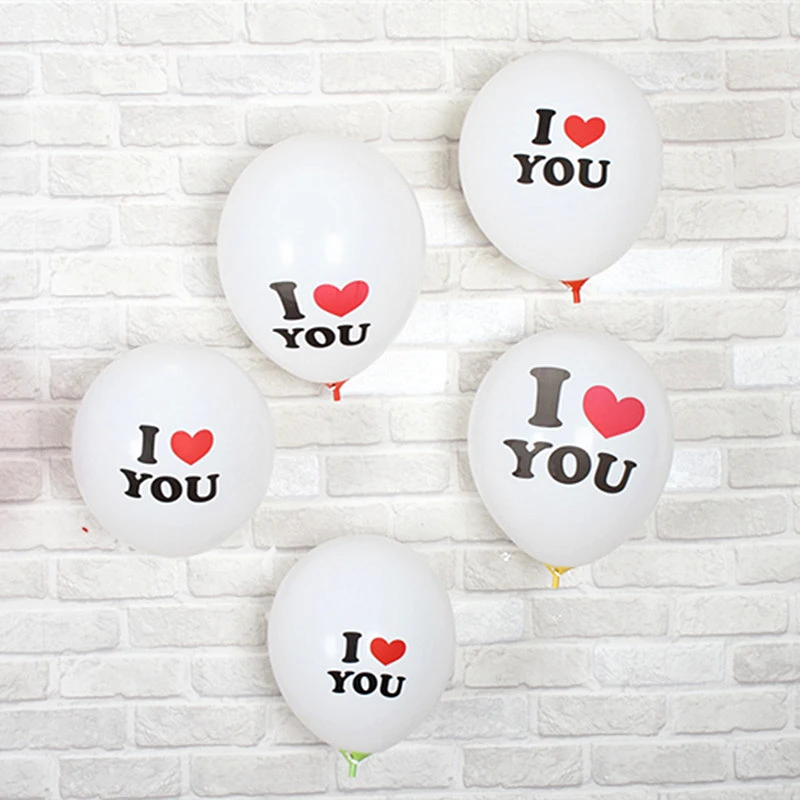 Love Latex Balloon Anniversary for Wedding Decoration Bachelorette Birthday Party Decorations Adult Event Supplies | Дом и сад