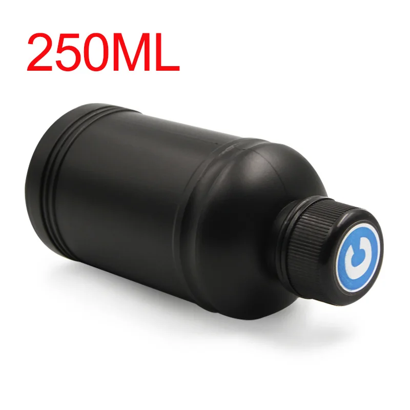 250ML Cyan 6 бутылок 250 мл Светодиодный УФ чернила для Epson T50 1390 1400 1410 1430 1500W L800 L850 L1400 L1800 R270 R280 R290 R300 R330 планшетный принтер - Цвет: 250ML Cyan