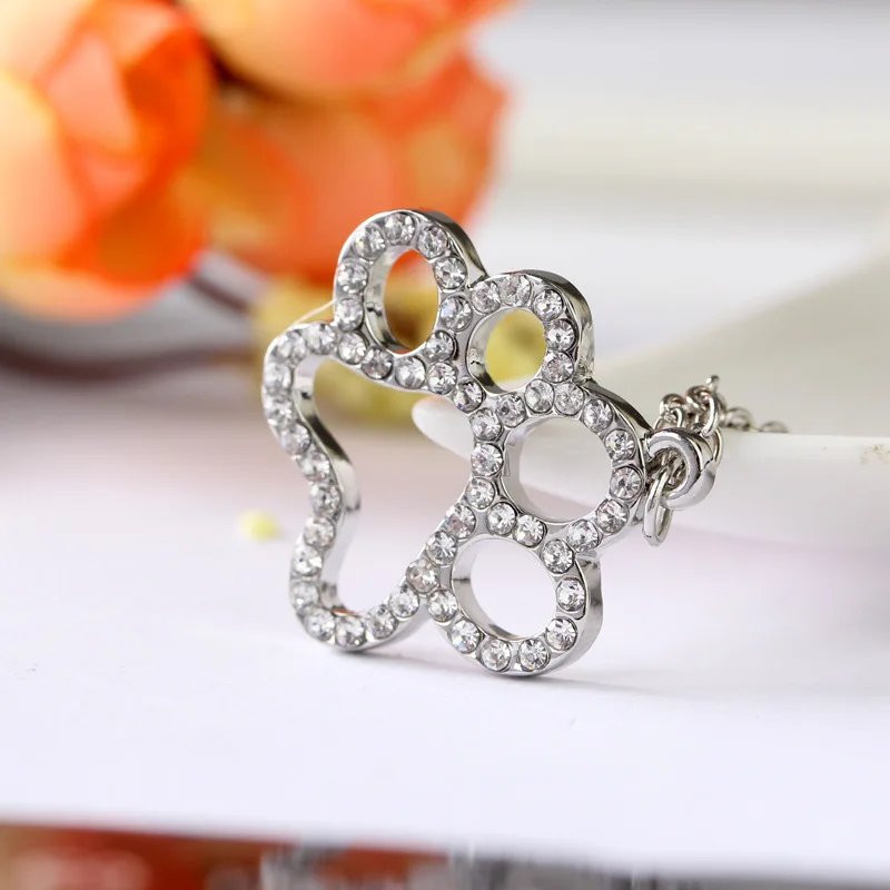 Оптовая продажа 12 шт./лот модный ошейник для собак с подвеской из сплава со