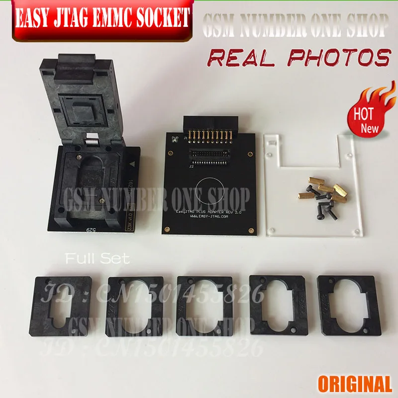 Фото Полный комплект бокса Easy Jtag plus, Easy-Jtag plus box + EMMC сокет для HTC/ Huawei/LG/ Motorola /Samsung /SONY/ZTE, 2022 №5