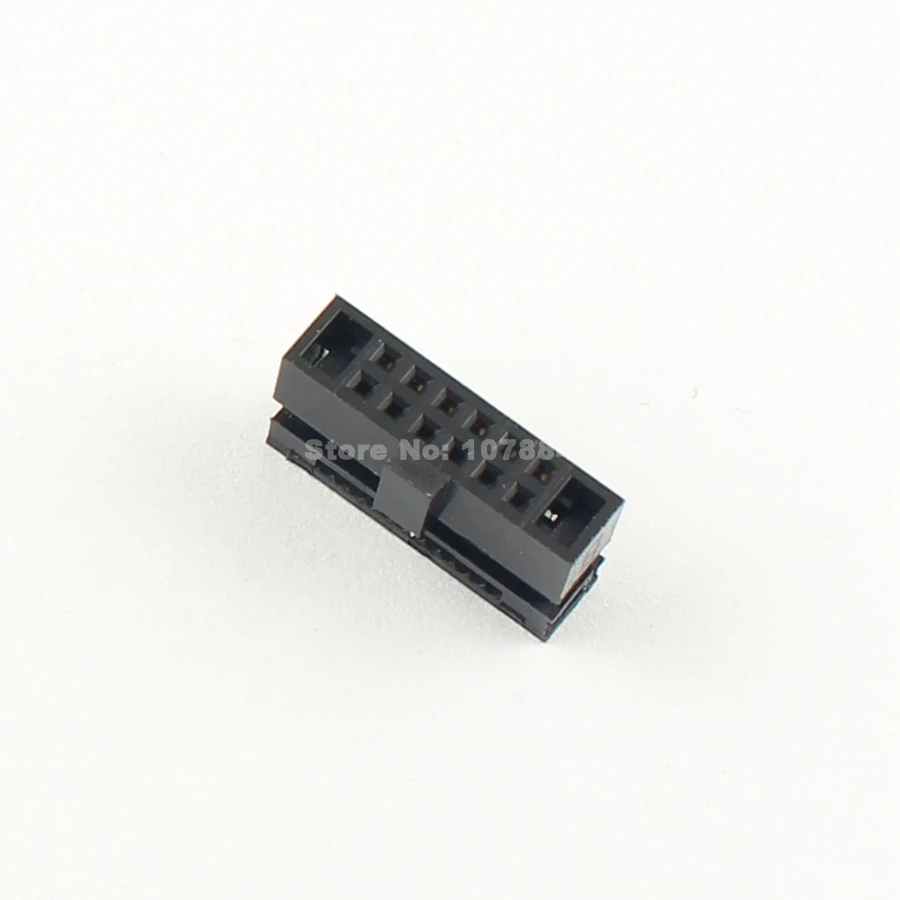 10 шт. 1 27 мм Шаг 2x6 Pin 12 штепселный гнездо FC разъема IDC наружный коллектор разъем
