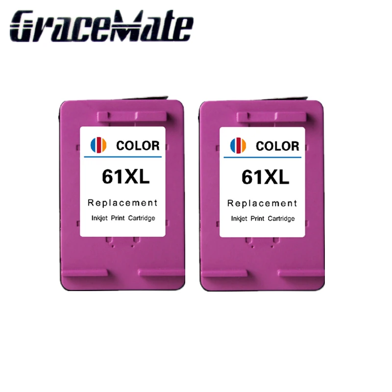 Сменный цветной картридж для HP 61XL трехцветный принтер J110a J210a J310a J410a 1000 2000 1510 2540 4500