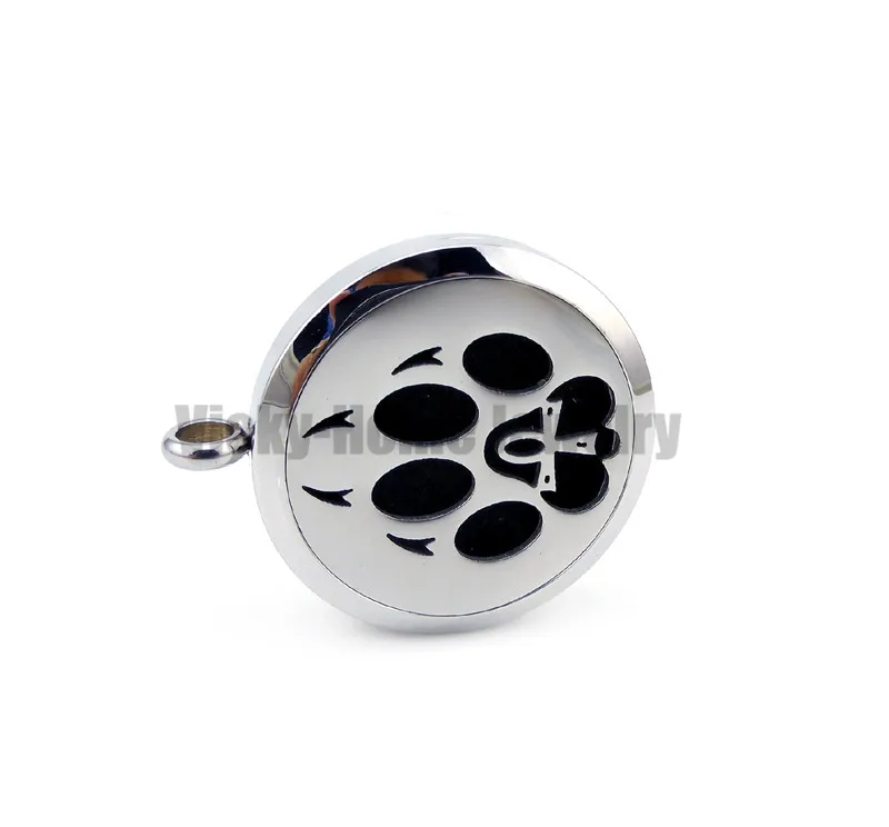 С цепочкой подарок лапой Дизайн (30 мм) Эфирное Масла диффузор медальон с колодки