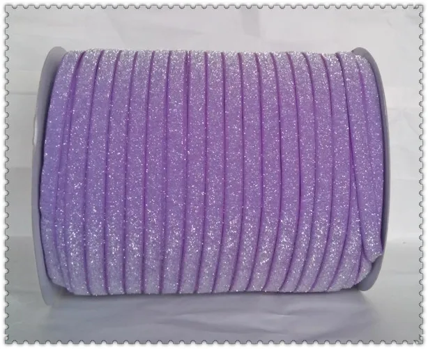 

3/8" Frosted Glitter Ribbon Sparkle Purple Ribbon Frosted Metallic Ribbon