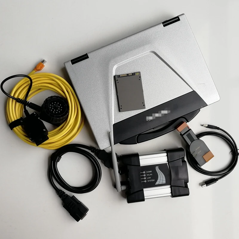 

Диагностический инструмент для ремонта автомобиля и сканер Wi-Fi Icom Next с использованной телефонной книгой и 720 ГБ SSD V12.2021 по