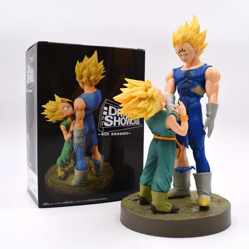 C With in BOX 11-23 см Dragon Ball Z Super Goku Son Gohan Broly Vegeta Cell Frieza Buu Broli trunks лопуха ПВХ Фигурки коллекционные игрушки - Цвет: C With in BOX