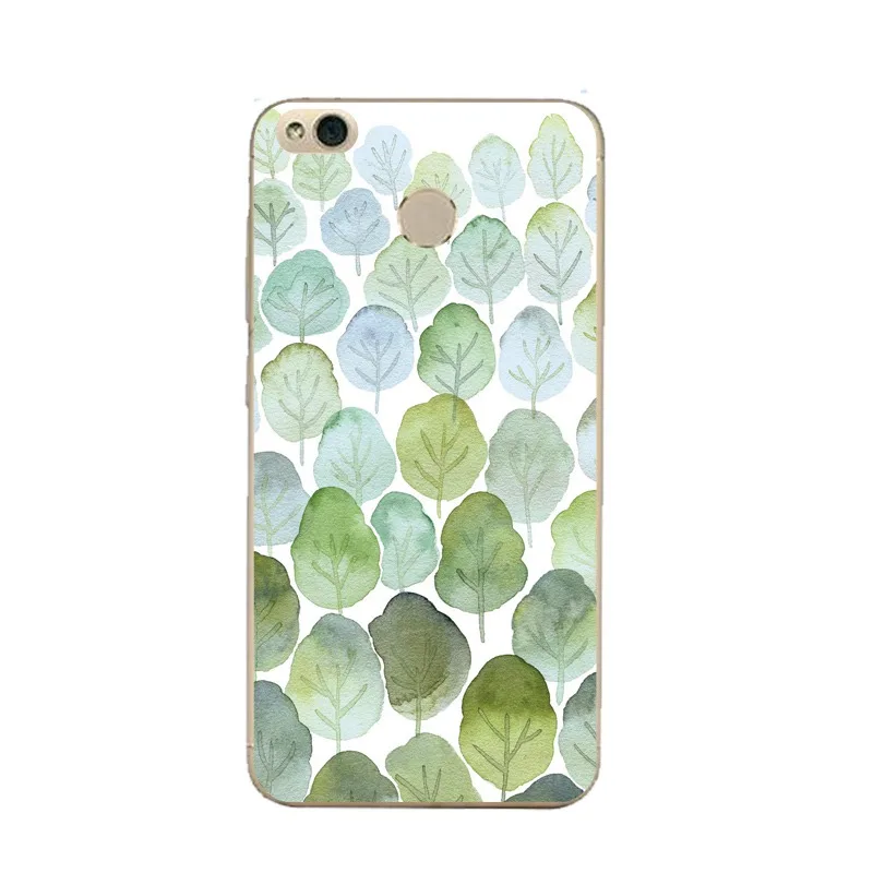 Cute Simple Luxury flower Soft Clear TPU Phone Case For xiaomi redmi 4x 4a note5a note4x 5s mi6 note3Snow White Free Shipping | Мобильные