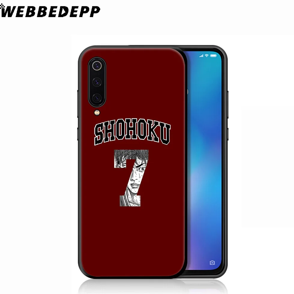 Мягкий чехол WEBBEDEPP для Xiaomi Mi 9T 9 8 SE 6 A1 A2 A3 Lite MiA1 MiA2 MiA3 F1 MAX 3 Mi8 CC9E CC9 аниме Япония |