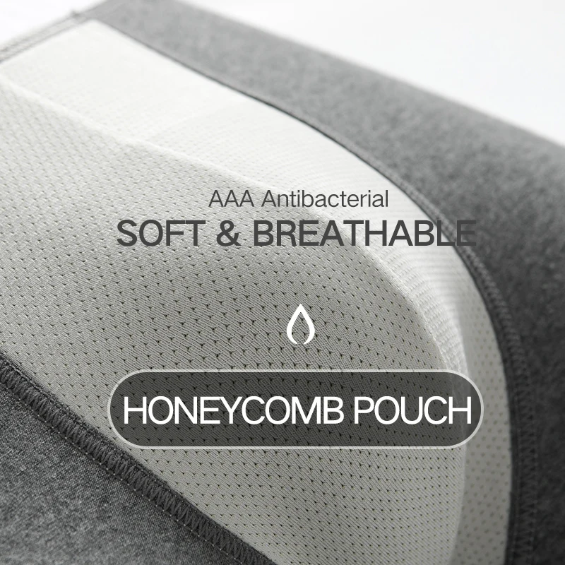 J BOX 1 4 Шт. Мужчины AAA Антибактериальныйнижнее белье Sexy Mesh трусы Мягкие Хлопковые