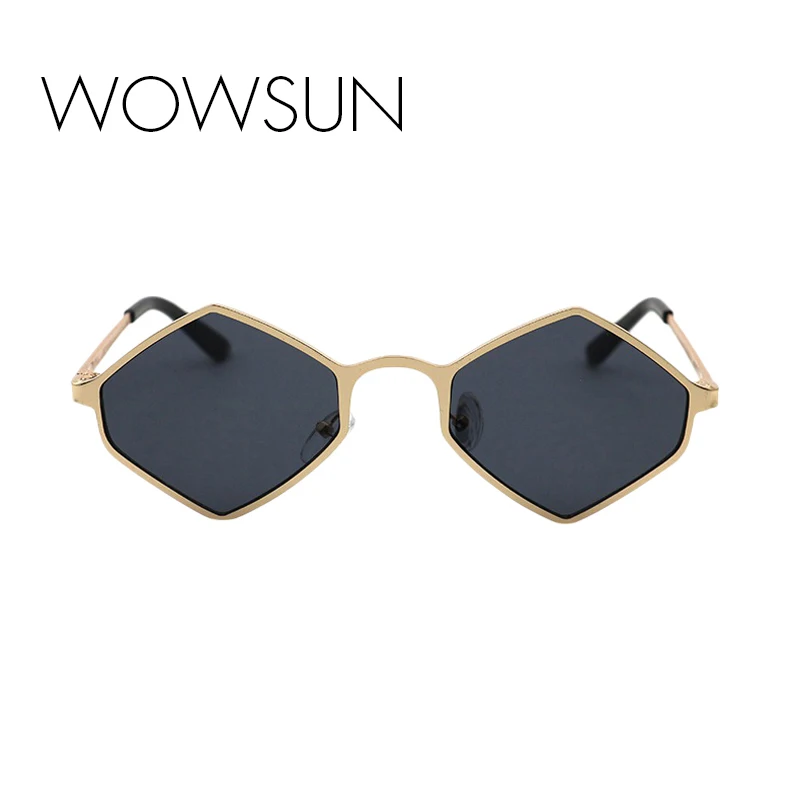 WOWSUN ромбовидные солнцезащитные очки для женщин и мужчин 2020 фирменный дизайн