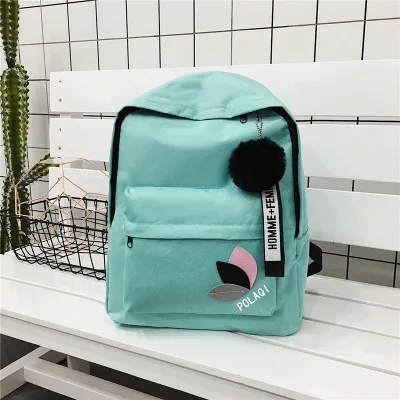 

New sail printed backpack, student backpack, travel backpack.Women's bag, handbag