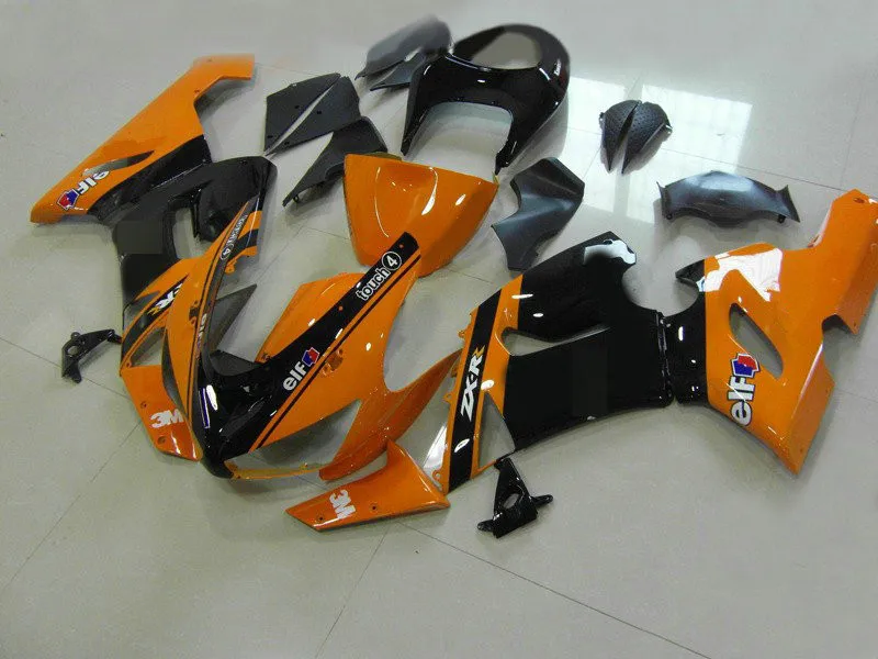 Комплект обтекателей под давлением для KAWASAKI Ninja ZX6R 636 05 06 ZX 6R 2005 2006 zx6r оранжевый