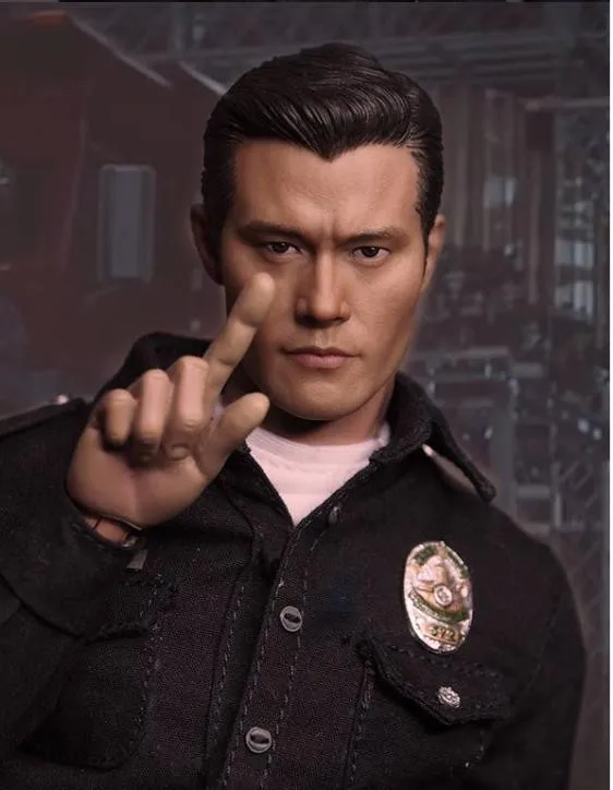 На заказ 1/6 масштаб ли Byung-hun T1000 голова лепить для горячих игрушек Фигурка тела для 1" фигурка куклы игрушки солдат модель