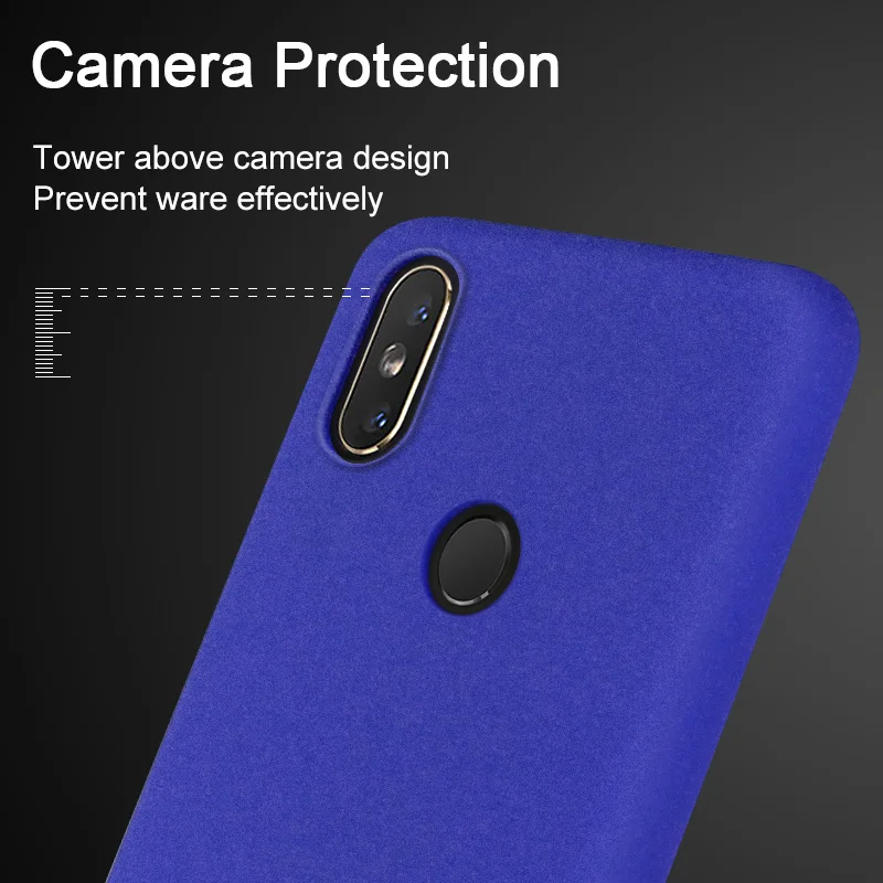 Для xiaomi Mi Mix 2S кольцо держатель матовый чехол для смартфона IMAK Ковбой матовая PC