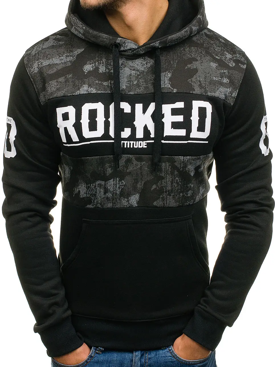 ZOGAA мужской модный пуловер верхняя одежда толстовки Осенние повседневные с