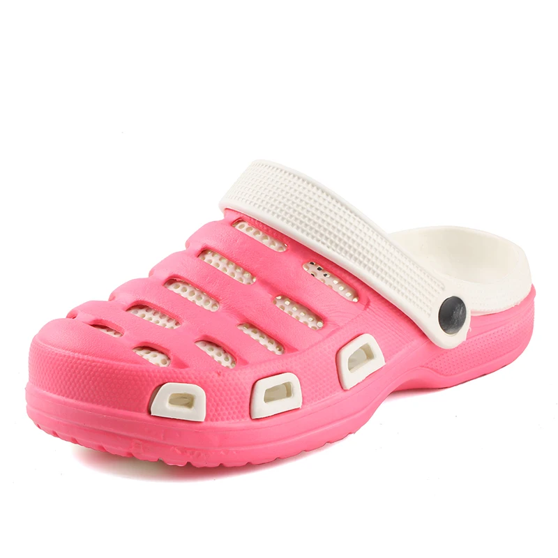 Для женщин забивают летние сандалии пляжные Дачная обувь сабо больницы комфорт