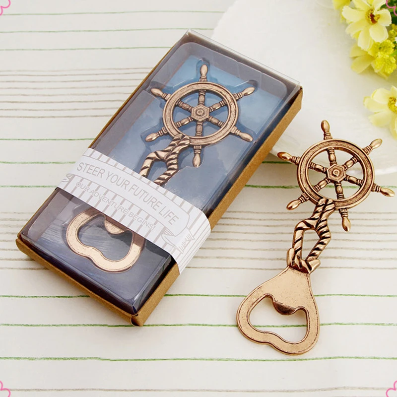 Симпатичные металлические Лодки Руль антикварный самолет открывалка для пива с