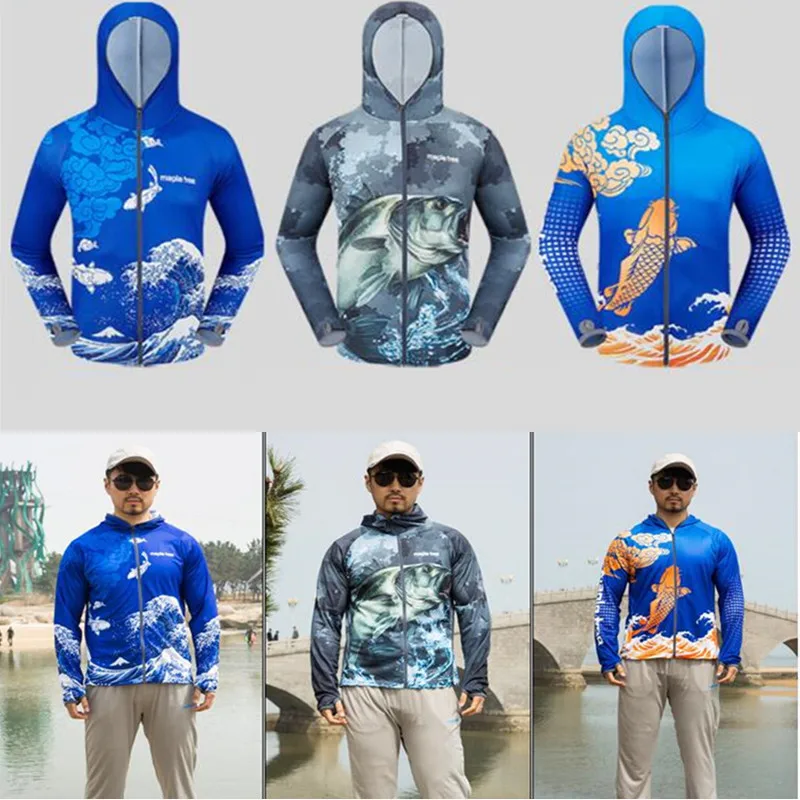 Мужская профессиональная одежда для рыбалки дышащая быстросохнущая Рыбацкая