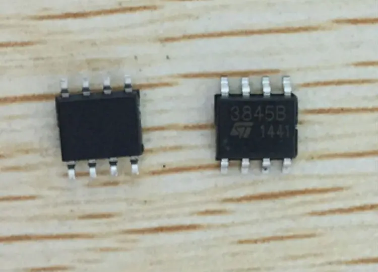 Бесплатная доставка 200 шт. UC3845B UC3845 3845B SOP8 SMD новый и популярный текущий режим pwm