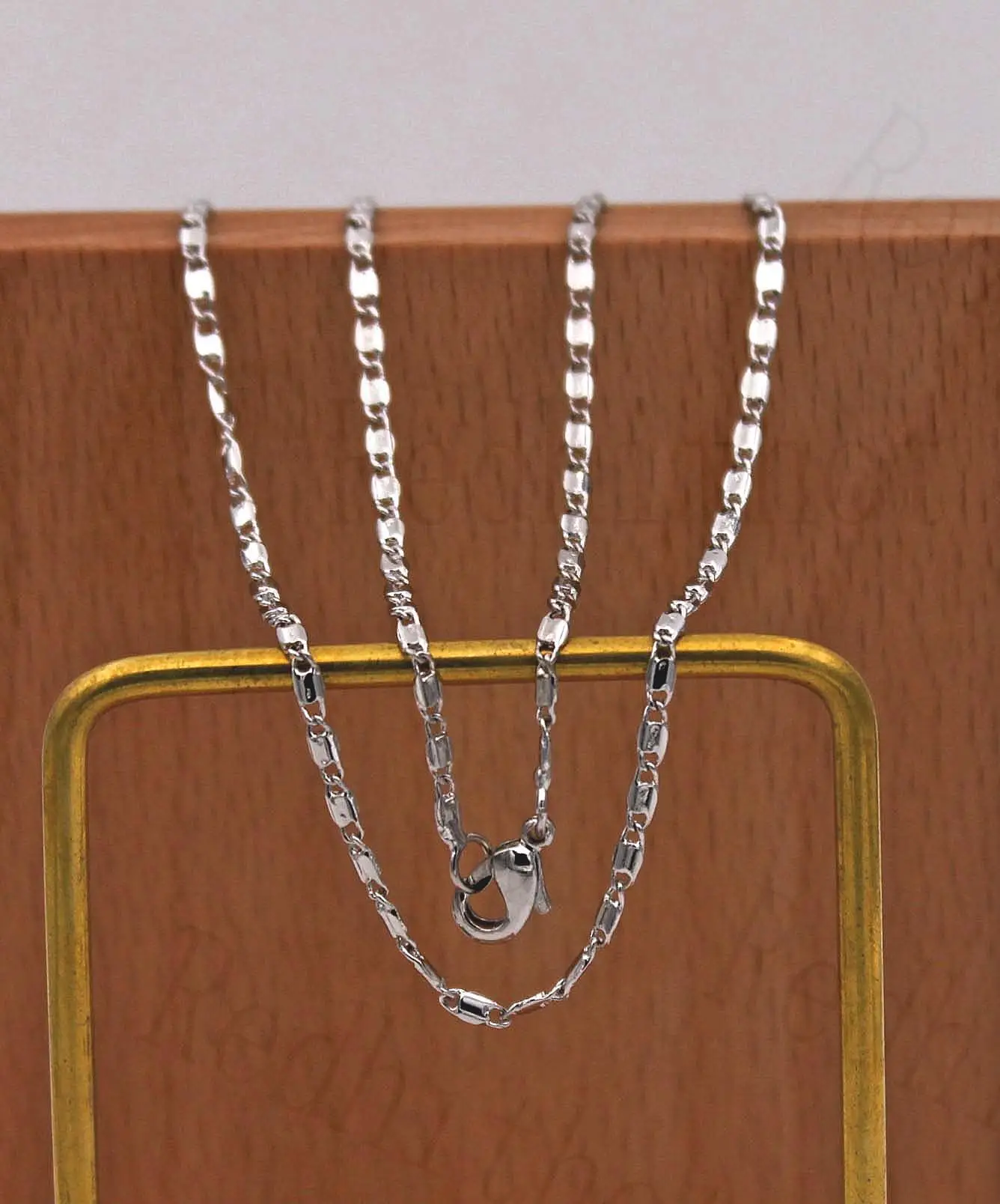 Punk Stainless Steel Necklace Hip-hop Chain Cuban Brake Rock Band Women's Jewelry OBS0724 | Украшения и аксессуары