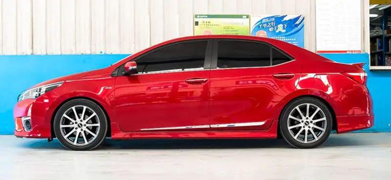 Для Toyota Corolla- задний багажник спойлер Высокое качество ABS Материал грунтовка цвет украшение в виде хвостового крыла для нового Corolla