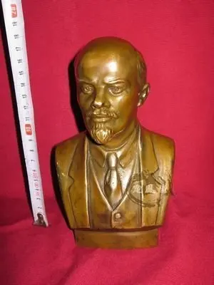 Средний СССР в. В. Ленин бронзовая скульптура 7 &quotH|sculpture|sculpture statuesculpture bronze |