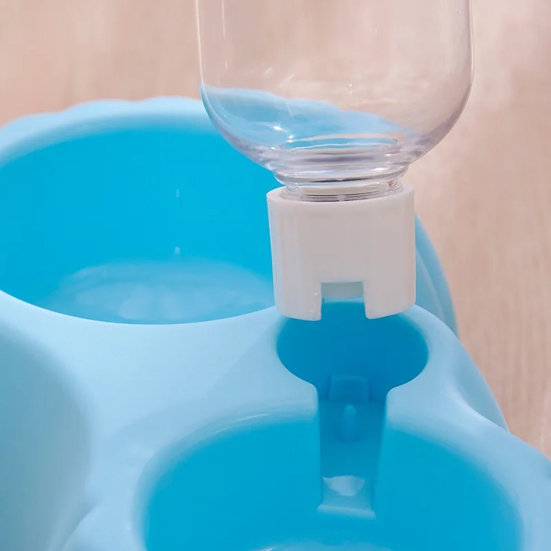 Автоматическая поилка для питомцев чаша двойного назначения интеллектуальное обновление воды питья чаши