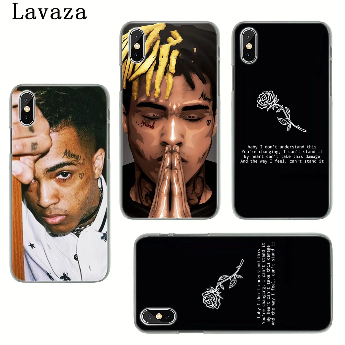 Твердый чехол для телефона Lavaza Rap Singer XXXTentacion MC iPhone XR XS X 11 Pro Max 10 7 8 6S 5 5S SE 4