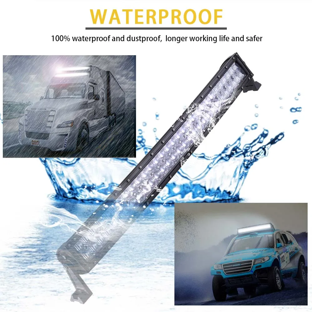 Hello eovo 5D 32 дюймов изогнутые светодиодный бар свет для вождения Offroad Лодка