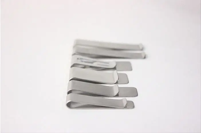 Retro White steel Fine Travelers Diary Paper Clips |