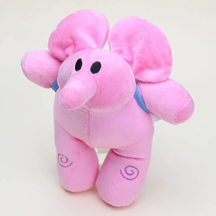 elly 26cm 4 стиля POCOYO мультфильм чучело s Плюшевые игрушки хобби Loula& Elly& Pato& POCOYO Мягкие мягкие игрушки животных - Цвет: elly 26cm