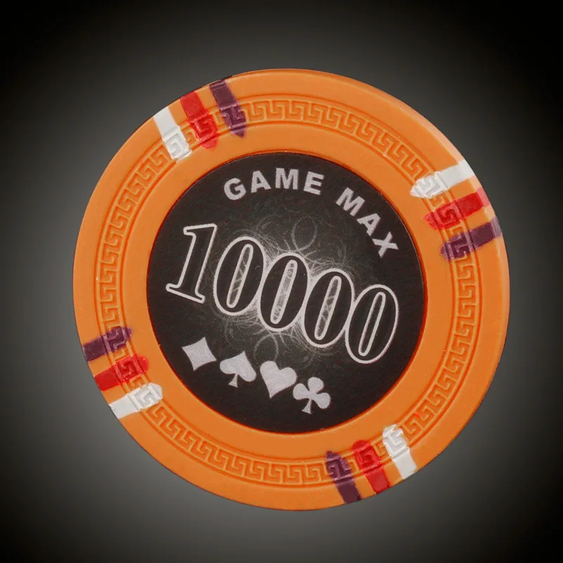 2016 новые Четырехцветные фишки без номинальной стоимости глины для покера монеты