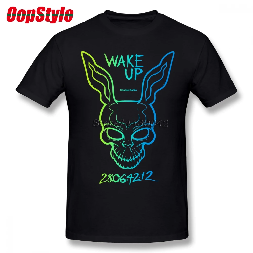 Футболка Donnie Darko для мужчин Прямая поставка летняя хлопковая футболка с коротким