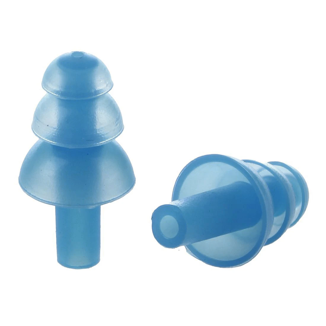 

Pair Swimming Dive Flexible Silicone Ear Plugs Earplug Blue