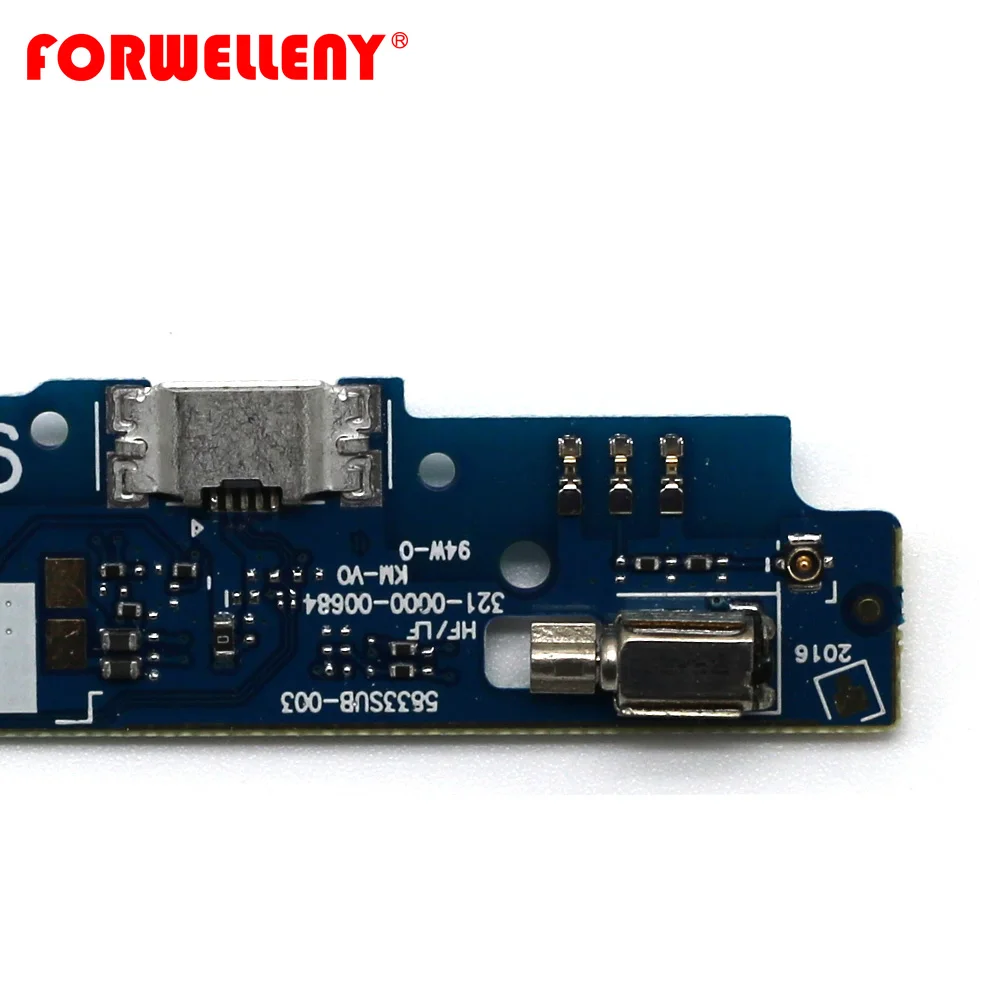 Для ASUS zenfone GO ZB450KL USB зарядное устройство порт зарядки PCB Нижняя плата схемы с микрофоном вибратор