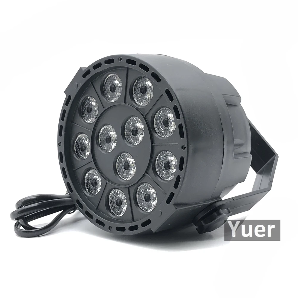 Светодиодный светильник 12x3 Вт RGBW, светодиодный светильник s с DMX512 для дискотеки, DJ, барный проектор, вечерние светильники, декоративный светильник ing