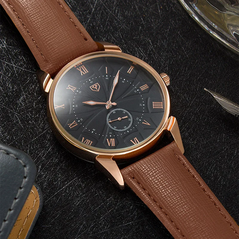 Часы YAZOLE Мужские Аналоговые кварцевые модные повседневные деловые